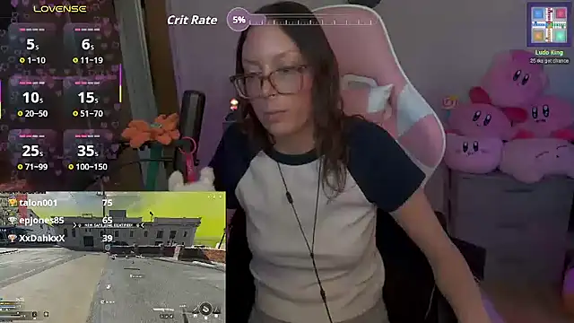 SpaceCowWhore online show from April 18, 2026, 7:07 pm