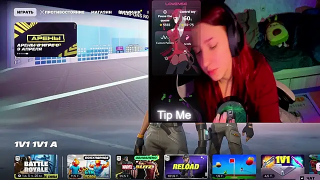 Mini Lady1 online show from March 27, 2026, 2:06 pm