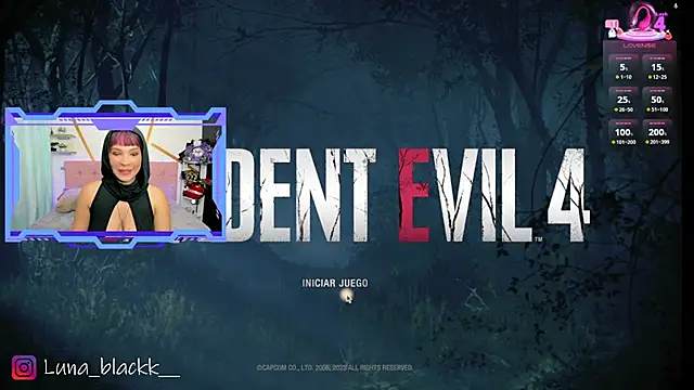 Luna blackk online show from April 12, 2026, 2:16 am