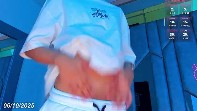 Sebax Young online show from October 6, 2025, 8:06 pm