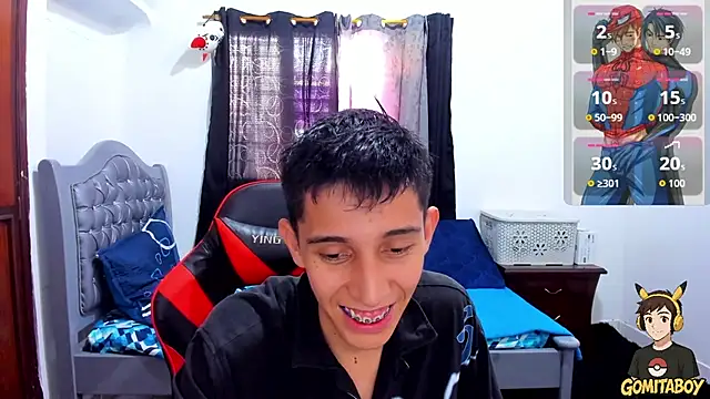 gomitaboy 1 online show from December 14, 2025, 8:02 pm