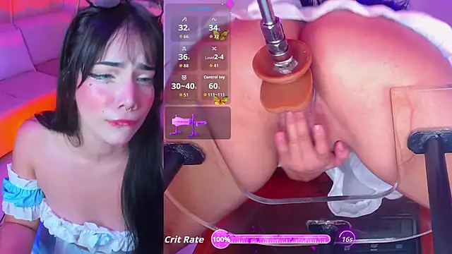 KittieEva online show from October 16, 2025, 9:16 pm