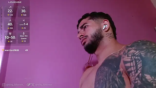 king falconer online show from March 27, 2026, 8:26 am