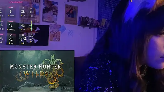 Snapshot of PixelKitty_ chatting on October 8, 2025, 9:01 pm PixelKitty online show from October 8, 2025, 9:01 pm