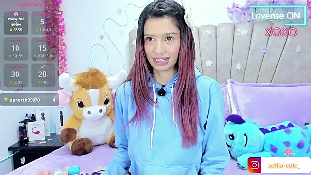 Sofiia Cute online show from June 10, 2026, 3:29 am