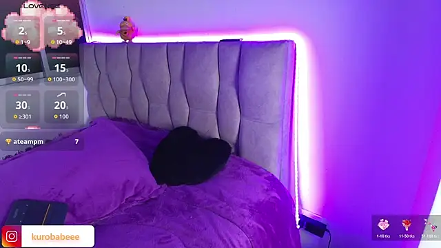 Kuro Vall online show from December 21, 2025, 9:22 pm