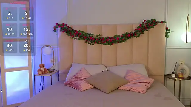 AdoraCortes online show from March 15, 2026, 5:13 am