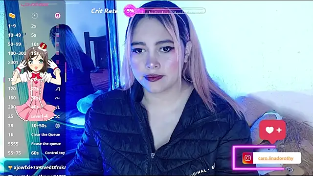 caro lina20 online show from September 25, 2025, 12:03 am