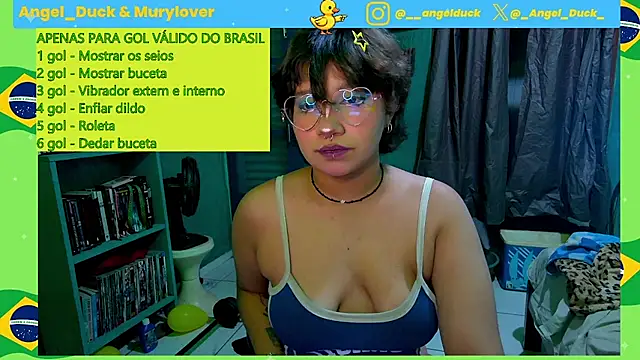 Angel Duck online show from June 24, 2026, 9:47 pm