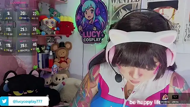 Snapshot of Lucycosplay777 chatting on June 10, 2026, 2:45 am Lucycosplay777 online show from June 10, 2026, 2:45 am