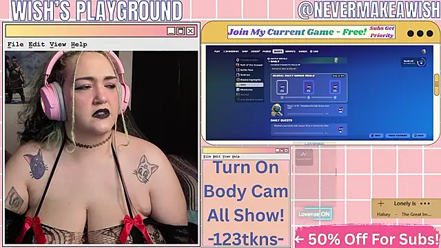 nevermakeawish online show from March 22, 2026, 8:29 am