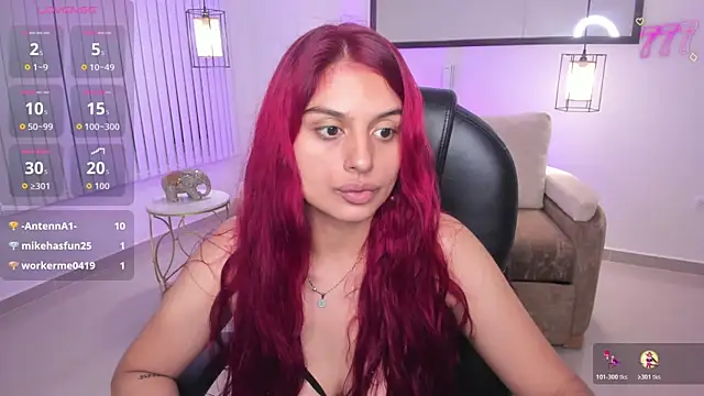 Melina Rouge online show from March 13, 2026, 12:17 am