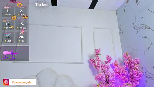 Snapshot of Cloedurant chatting on September 29, 2025, 8:02 pm Cloedurant online show from September 29, 2025, 8:02 pm