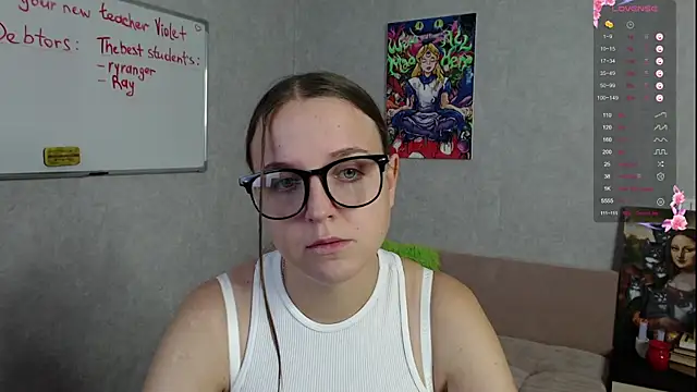 Violetwin online show from October 15, 2025, 4:18 pm