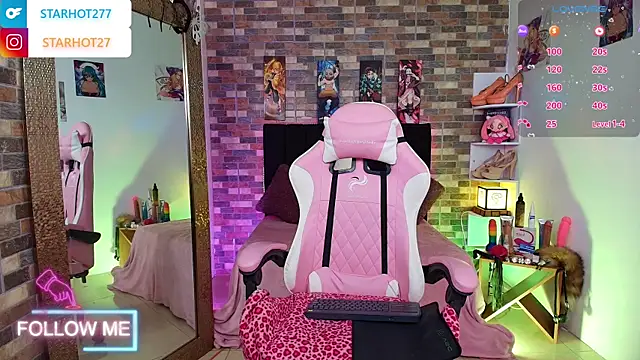 Snapshot of Starhott_ chatting on September 26, 2025, 8:02 pm Starhott online show from September 26, 2025, 8:02 pm