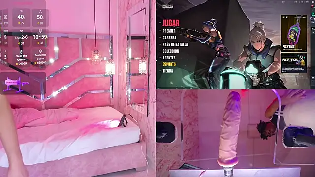 NovaLyn online show from November 24, 2025, 9:25 pm