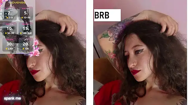 Roshhell1 online show from November 15, 2025, 8:44 am