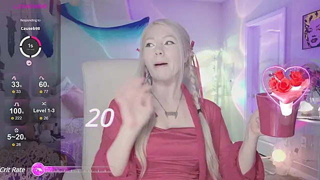 Snapshot of Talulaa chatting on January 14, 2025, 8:59 pm Talulaa online show from January 14, 2025, 8:59 pm