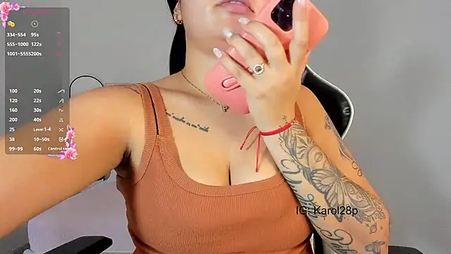 Snapshot of carol777p chatting on October 9, 2025, 6:28 pm carol777p online show from October 9, 2025, 6:28 pm