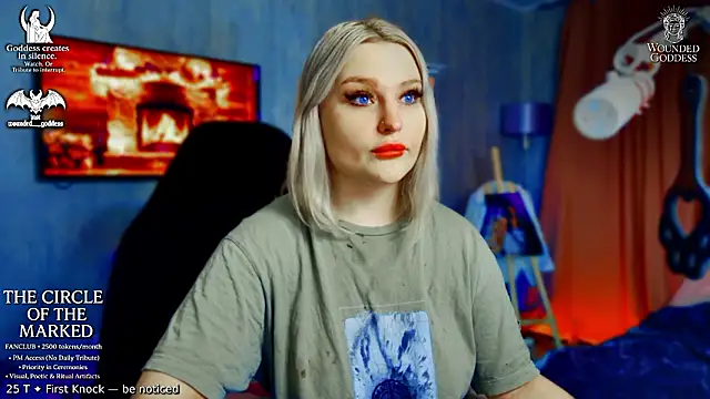 Wounded Goddess  online show from February 8, 2026, 6:17 am