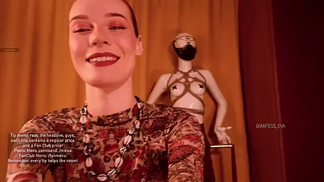 Snapshot of Giantess_Eva chatting on October 22, 2025, 5:13 pm Giantess Eva online show from October 22, 2025, 5:13 pm