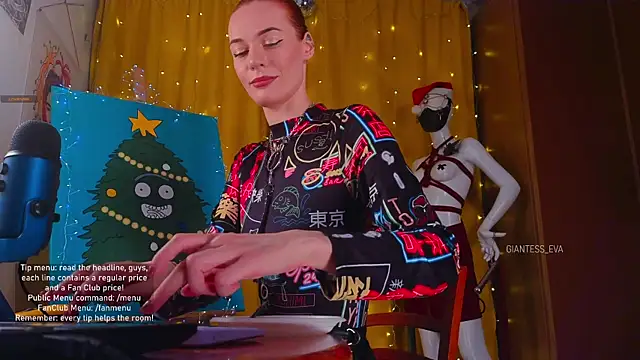 Giantess Eva online show from December 22, 2025, 7:11 pm