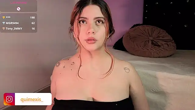 Snapshot of Quimexis chatting on October 20, 2025, 5:41 am Quimexis online show from October 20, 2025, 5:41 am