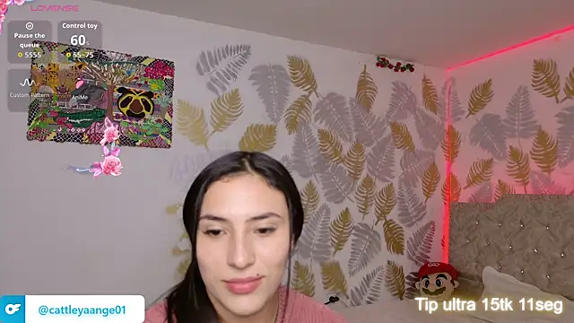 Snapshot of CattleyaAngel chatting on October 17, 2025, 1:42 am CattleyaAngel online show from October 17, 2025, 1:42 am