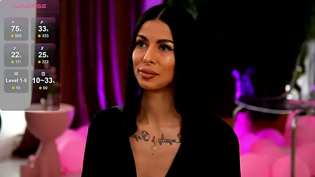 EvaAmanti online show from March 12, 2026, 9:59 am