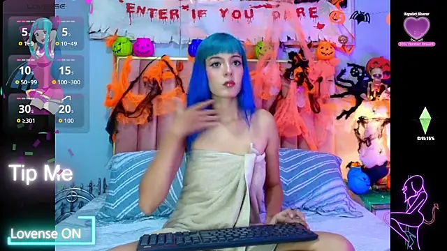 Snapshot of ElektraBlue chatting on October 30, 2025, 8:20 pm ElektraBlue online show from October 30, 2025, 8:20 pm