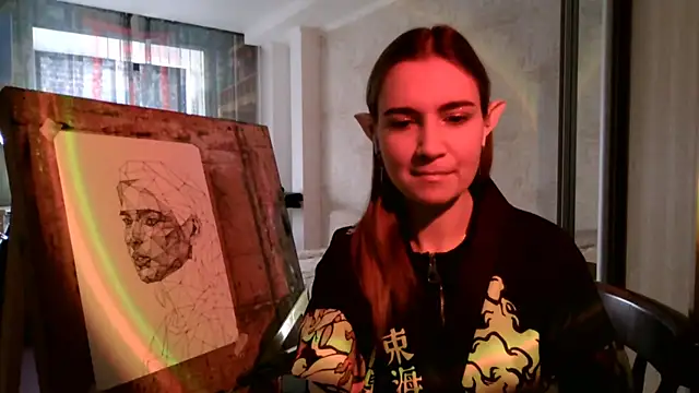 Snapshot of JinnyVibes chatting on October 18, 2025, 10:05 am JinnyVibes online show from October 18, 2025, 10:05 am