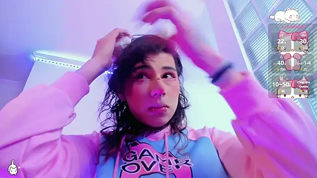 Sweet-SharoKitty online show from October 18, 2025, 7:03 pm