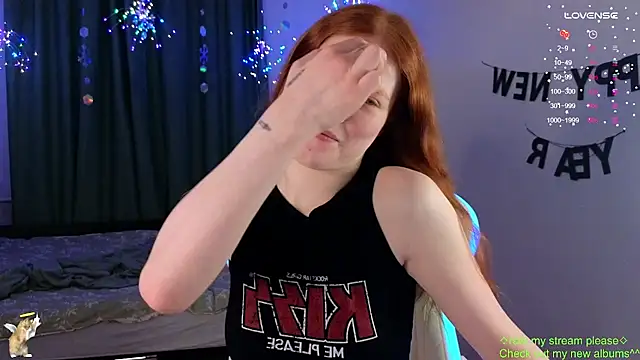 GingerCute online show from January 10, 2026, 7:04 pm