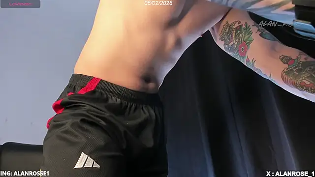 AlanRose01 online show from February 7, 2026, 7:39 pm