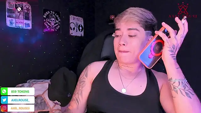 AxelRouse3 online show from November 28, 2025, 10:01 pm