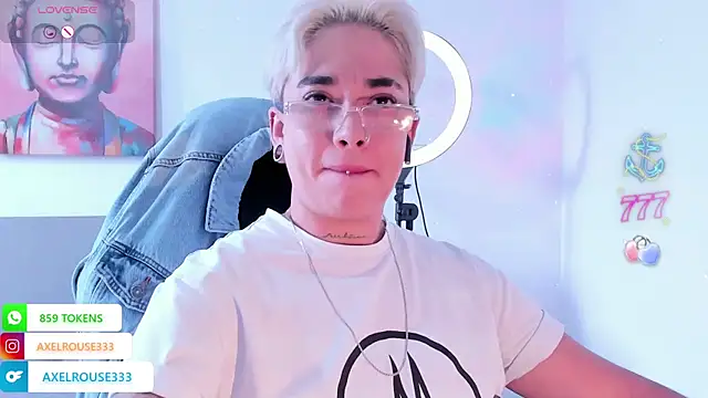 AxelRouse3 online show from April 6, 2026, 5:36 pm