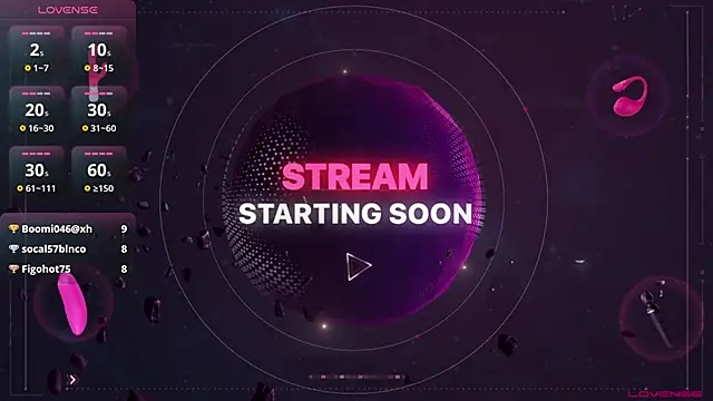 SiaRyder online show from April 15, 2026, 7:58 pm