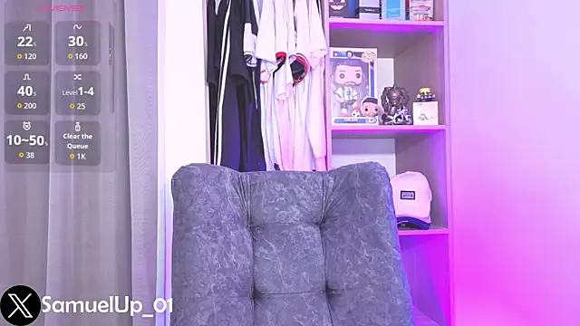 Samuel up01 online show from May 16, 2026, 7:05 am