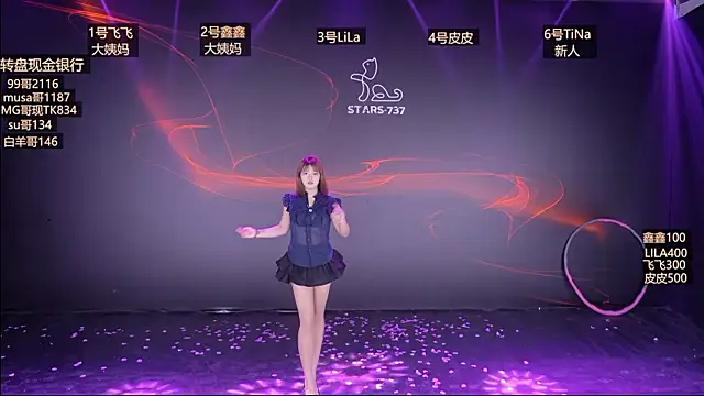 Snapshot of STARS-737 chatting on January 9, 2026, 12:30 pm STARS-737 online show from January 9, 2026, 12:30 pm