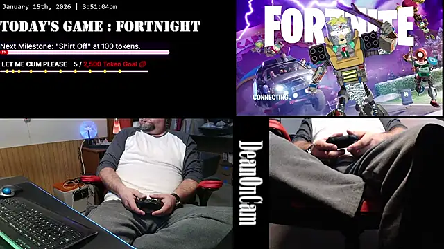 DeanonCam online show from January 15, 2026, 9:51 pm