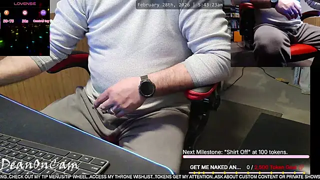 DeanonCam online show from February 28, 2026, 11:44 am