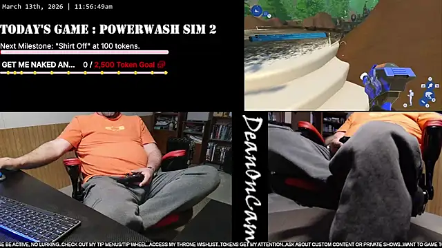 DeanonCam online show from March 13, 2026, 4:57 pm