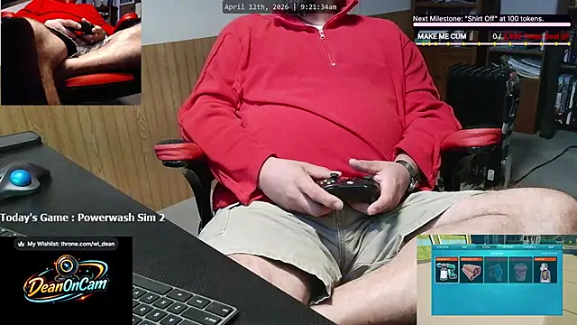 DeanonCam online show from April 12, 2026, 2:22 pm