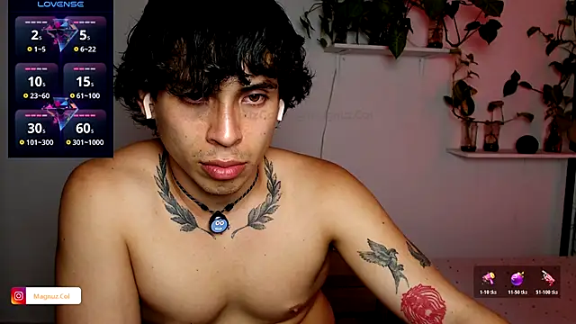 Magnuz Col online show from March 20, 2026, 2:16 am