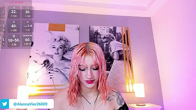 Snapshot of AlannaViera chatting on June 26, 2026, 11:36 am AlannaViera online show from June 26, 2026, 11:36 am
