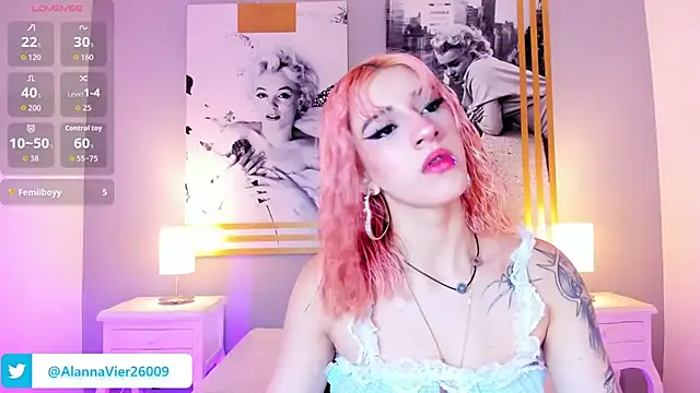 Snapshot of AlannaViera chatting on June 27, 2026, 11:59 am AlannaViera online show from June 27, 2026, 11:59 am