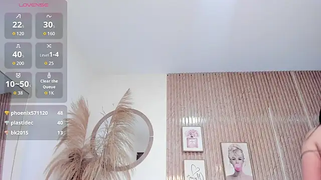 Sally Dvine online show from March 8, 2026, 2:04 am