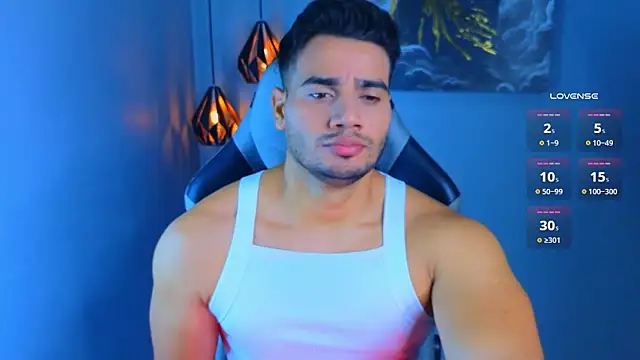 AndresRodriguez1 online show from February 8, 2026, 1:03 pm