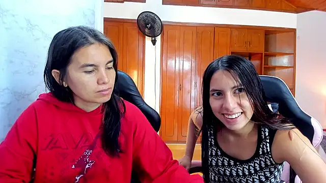 Snapshot of Emily_and_Soffy chatting on February 19, 2026, 12:01 pm Emily and Soffy online show from February 19, 2026, 12:01 pm