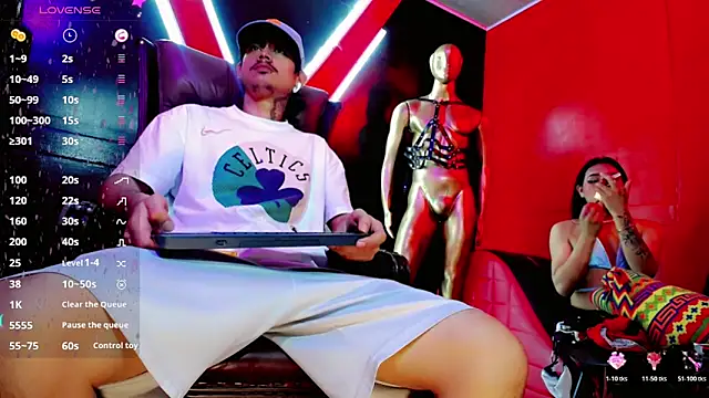 Snapshot of Damian-and-Camerum chatting on February 25, 2026, 3:05 am Damian-and-Camerum online show from February 25, 2026, 3:05 am